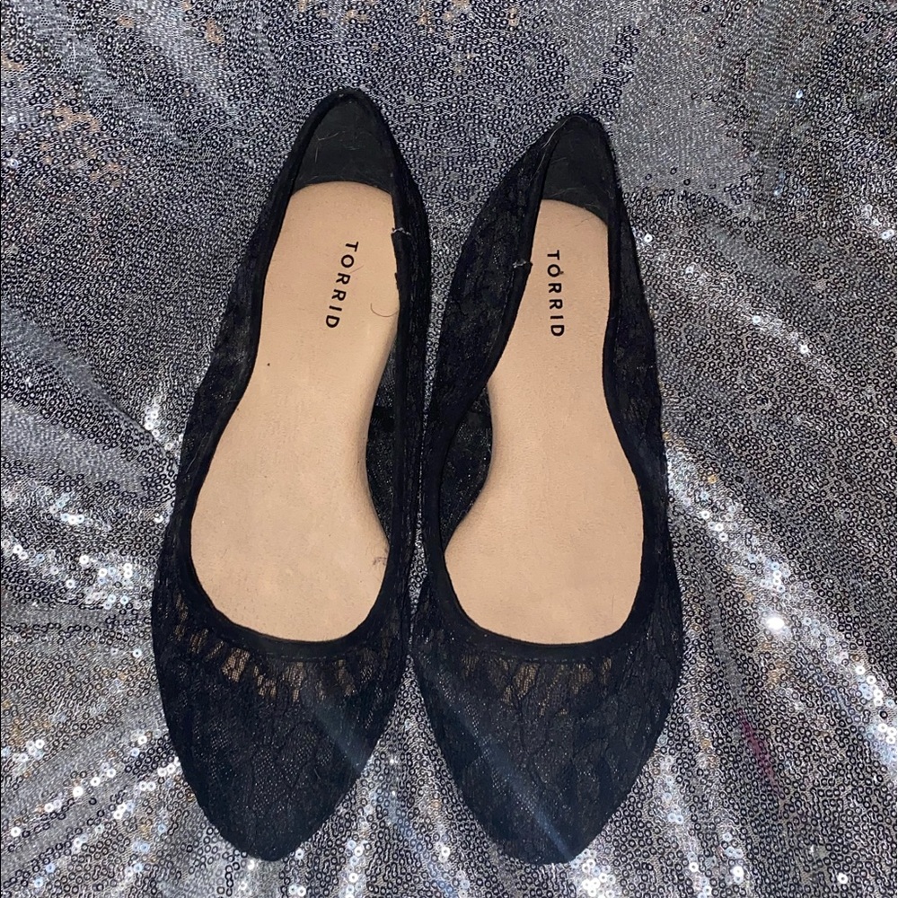 Torrid lace flats